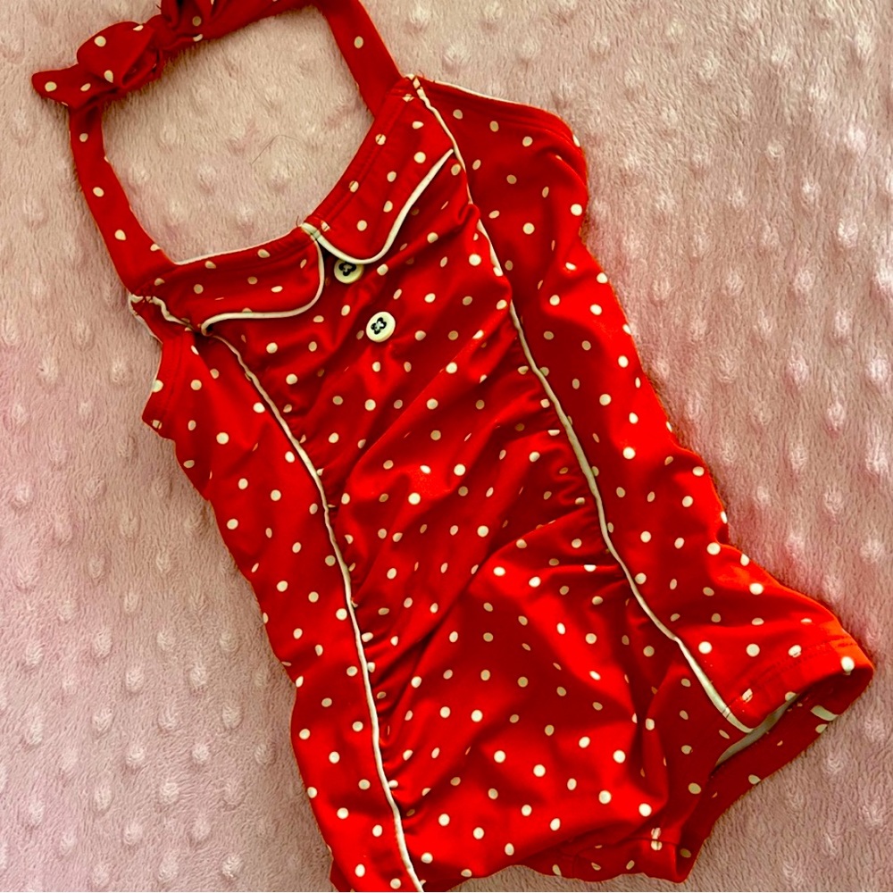 Janie and Jack cute retro swimsuit!